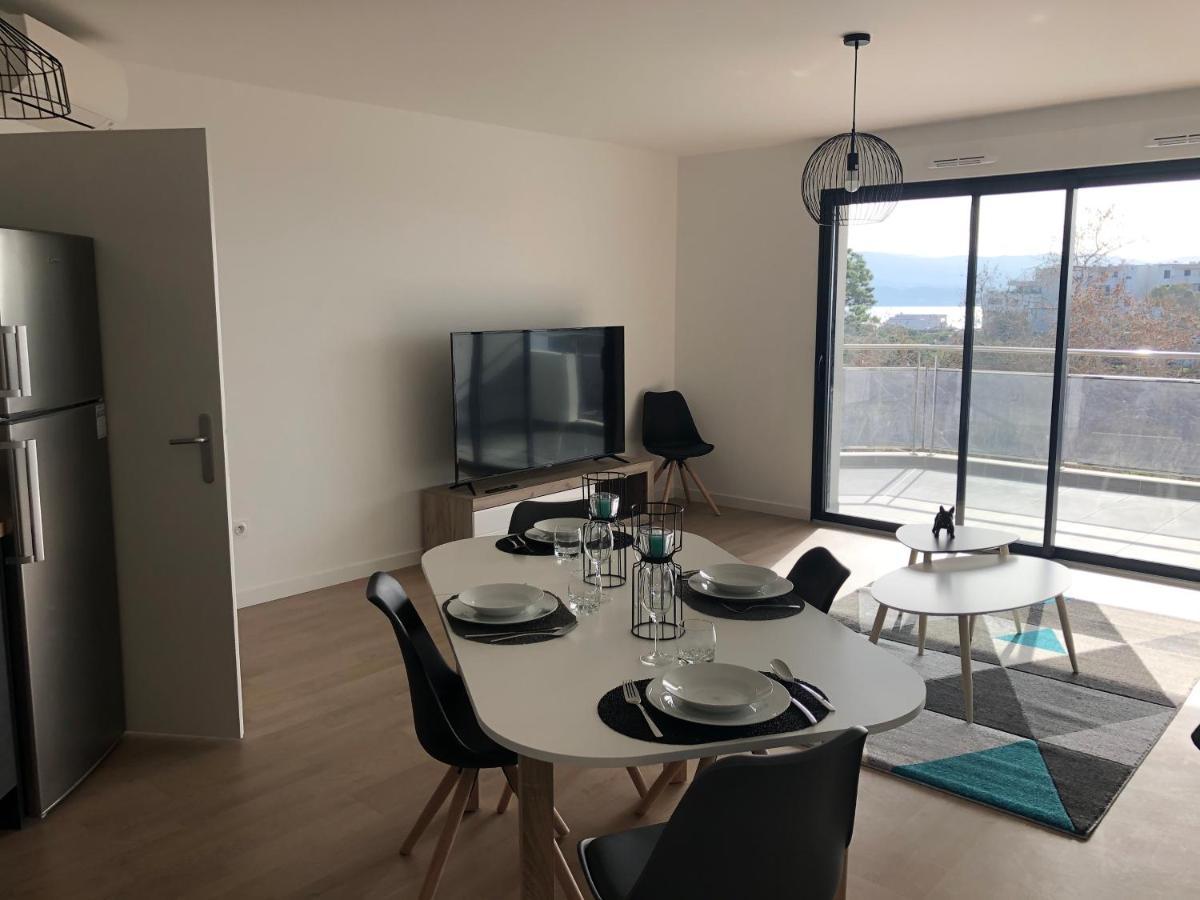 Bel Appartement F3 Vue Sur Le Golfe D'Ajaccio 아작시오 외부 사진